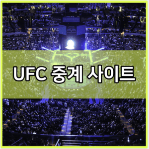 UFC 중계 tv 방송 모바일 시청 사이트