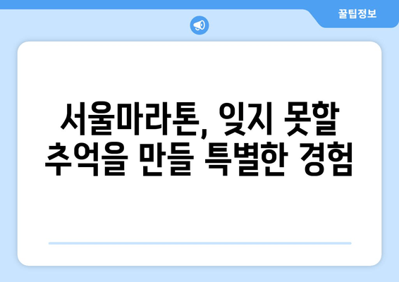 서울마라톤 2025 완벽 접수 가이드| 일정, 패키지, 풀코스 정보 총정리 | 마라톤, 참가신청, 준비 팁