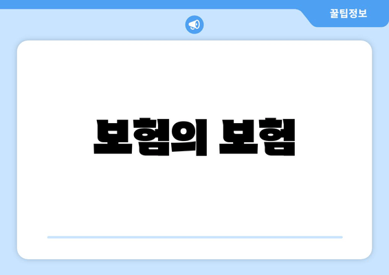 보험의 보험