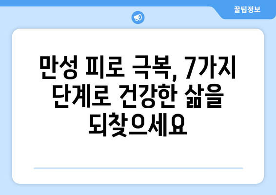 원인 모를 피로, 더 이상 참지 마세요| 해결 방법 찾는 7가지 단계 | 만성 피로, 피로 해소, 건강 관리, 피로 원인