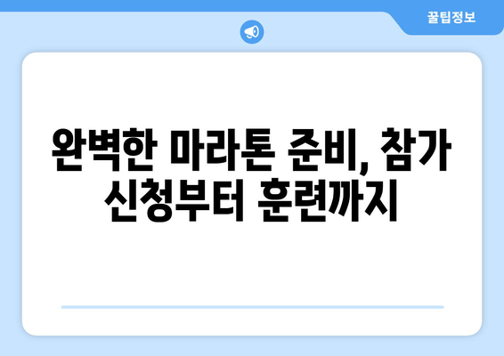 서울마라톤 2025 완벽 접수 가이드| 일정, 패키지, 풀코스 정보 총정리 | 마라톤, 참가신청, 준비 팁