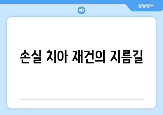 손실 치아 재건의 지름길