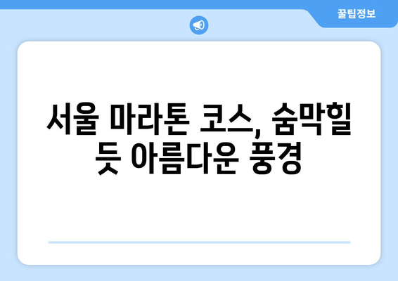 2025 서울 마라톤 접수 완벽 가이드| 동마 클럽 필수? | 참가 신청, 준비물, 코스 정보, 후기