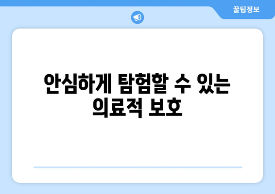 여행 중 병이나 부상에 대비하는 여행 의료 보험