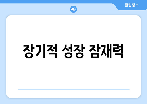 장기적 성장 잠재력