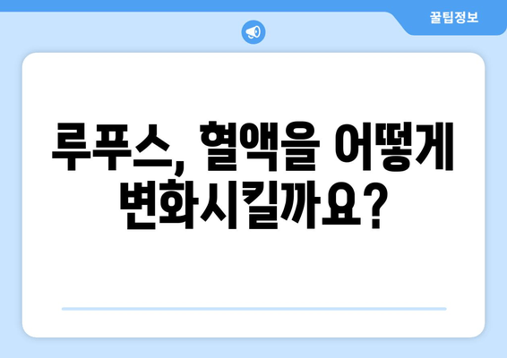 루푸스 혈액 이상| 빈혈, 낮은 혈소판 및 기타 문제 | 원인, 증상, 치료 및 관리 가이드