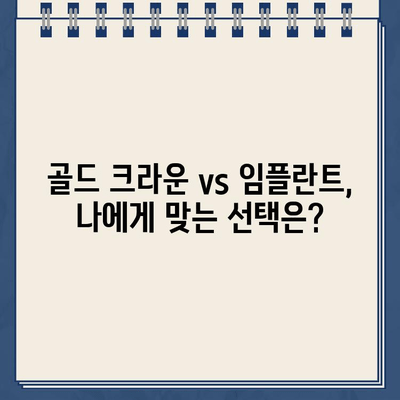 어금니 골드 크라운, 보험 적용 가능할까요? 임플란트 수술 비용까지 알아보세요! | 골드 크라운, 보험, 임플란트, 비용, 어금니