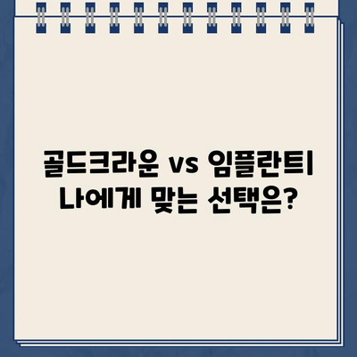 골드크라운 가격 비교| 부위별, 진행 정도별 차이 분석 | 치과, 임플란트, 가격 정보, 비용, 치료