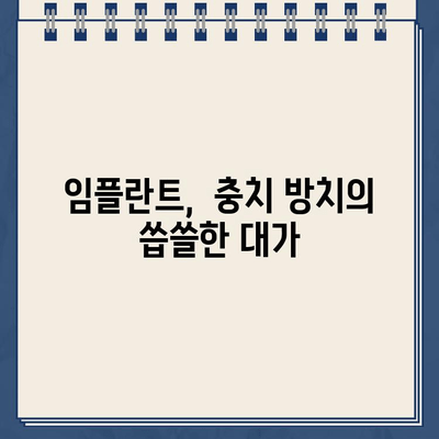 충치 방치로 인한 골든타임 놓친 임플란트 사례| 후회와 교훈 | 임플란트, 치아 건강, 치과 치료, 치료 경험