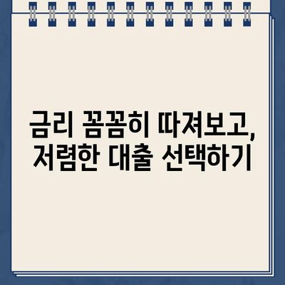 인터넷 대출, 현명하게 이용하는 5가지 방법 |  대출 비교, 금리 확인, 부채 관리, 신용 관리, 주의 사항