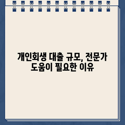 개인회생 대출 규모 맞춤 계획 수립 가이드 | 개인회생, 대출 계획, 재무 설계