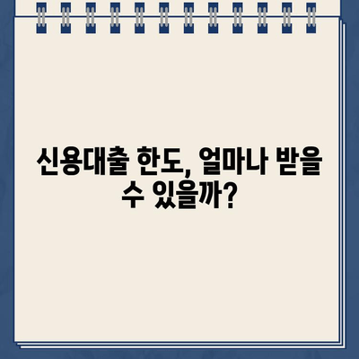 직장인부터 무직자까지! 신용대출 신청 완벽 정리 | 신용대출 조건, 한도, 금리 비교