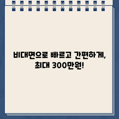 키위뱅크 비상금대출 신청 가이드| 비대면 인터넷대출 최대 300만원 | 빠르고 간편하게 신청하세요!