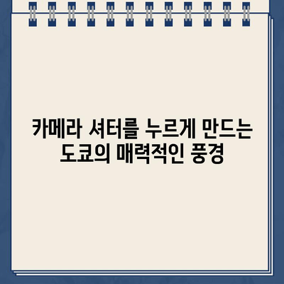 도쿄 감성 충전! 카메라 셔터를 부르는 모던 시티 리플릿 도쿄 2 | 도쿄 여행, 사진 명소, 감성 스팟