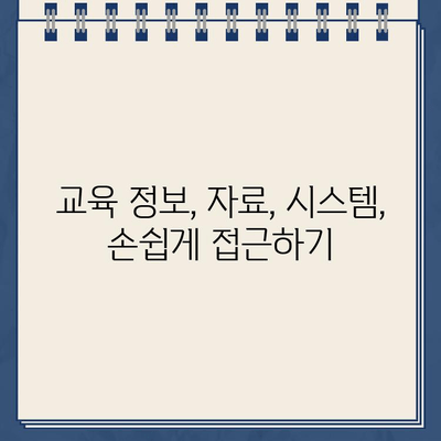 강원도 교육청 홈페이지 바로가기 & 이용 가이드 | 교육 정보, 자료, 시스템 접근