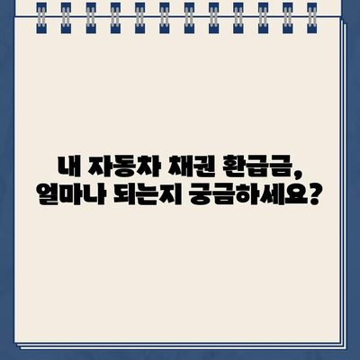 자동차 채권 환급금, 농협은행에서 바로 조회하고 신청하세요! | 자동차 채권, 환급금 조회, 신청 방법, 농협은행 홈페이지