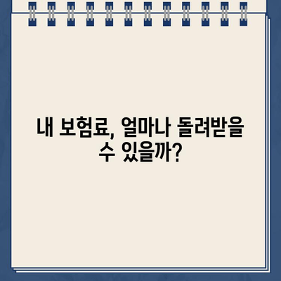 보험 해지환급금 조회부터 의료보험료 환급까지| 질병입원일당보험 견적 비교 가이드 | 보험 해지, 의료보험, 보험료 환급, 견적 비교, 질병입원일당