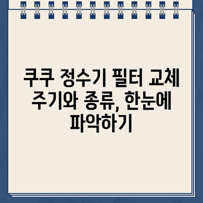 쿠쿠 정수기 렌탈 고객센터 연락처 & 필터 정보| 빠르고 쉬운 해결책 | 쿠쿠 정수기, 렌탈, 고객센터, 필터, AS, 문의