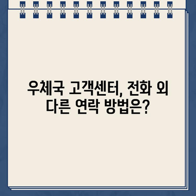 우체국 고객센터 전화번호 찾는 방법| 지역별, 서비스별, 빠르게 알아보기 | 우체국 전화번호, 고객센터 연락처, 우편, 택배