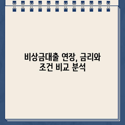 카카오뱅크 vs 토스 비상금대출 연장 비교 가이드| 어디가 유리할까요? | 비상금, 대출 연장, 금리 비교, 조건 비교