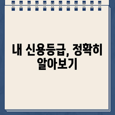 카카오뱅크 대출 신청, 신용등급이 좌우한다! | 점수 관리 가이드 & 성공 전략