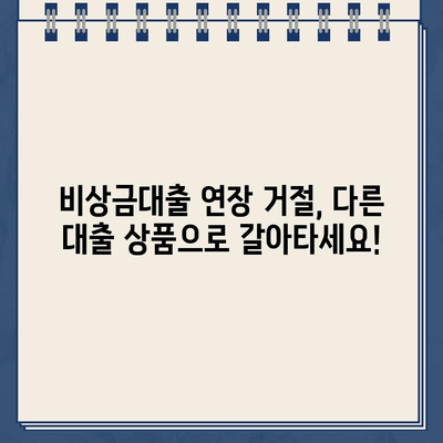 카카오뱅크 비상금대출 연장 거절, 이럴 땐 대처 방법 알아보세요! | 비상금대출 연장, 거절 사유, 대안, 대출 상담