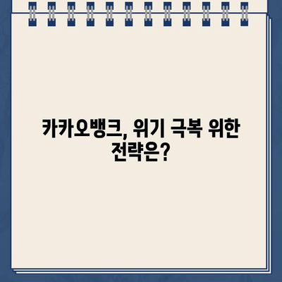 카카오뱅크 연체율 급상승| 자본 건전성에 미칠 영향은? | 카카오뱅크, 연체율, 자본 건전성, 금융 시장