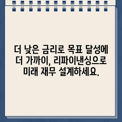 카카오뱅크 대출 리파이낸싱으로 나만의 미래 재무 설계하기 | 재무 관리, 저금리 대출, 부채 관리, 목표 달성