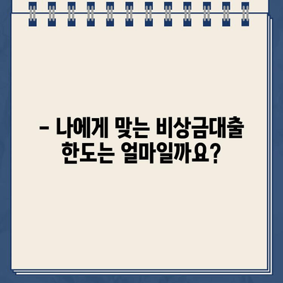 카카오뱅크 비상금대출 신청 가이드| 자격 조건, 한도, 금리까지 완벽 정리 | 비상금, 대출, 신용대출, 금융