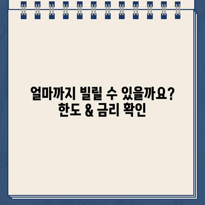 카카오뱅크 비상금대출 조건 & 한도 완벽 가이드 | 금리, 대상, 필요서류, 신청 방법 총정리