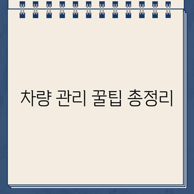 주차딱지 떼고 깨끗한 유리까지! 차량 관리 꿀팁 총정리 | 주차딱지 제거, 차 유리 청소, 자동차 관리 팁