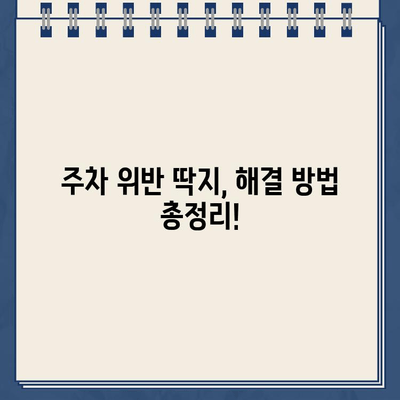 미국 신입 운전자 주차 위반, 어떻게 해야 할까요? | 주차 딱지, 벌금, 면허 정지, 해결 방법