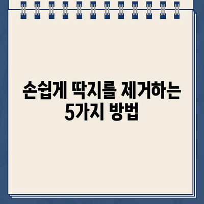 주차 딱지, 이제 걱정 끝! 손쉽게 제거하는 꿀팁 5가지 | 주차딱지 제거, 딱지 제거 방법, 주차 위반 딱지