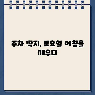 주차 딱지와 함께 시작된 토요일 해장| 숙취 해소부터 맛집까지 | 주차딱지, 토요일, 해장, 숙취, 맛집, 추천, 후기