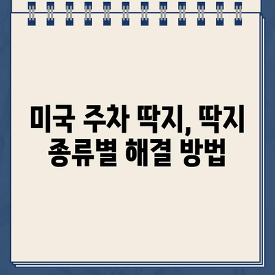 미국 주차 위반 딱지, 처음 받았을 때 당황하지 말고! | 미국 주차 위반, 딱지 해결, 벌금 납부, 주차 규칙