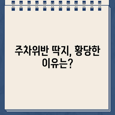 같은 곳 주차했는데 왜!? 이상한 주차위반 딱지, 이렇게 해결하세요! | 주차위반 딱지, 이의신청, 주차 규정, 주차 요금