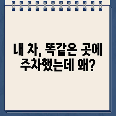 같은 곳 주차했는데 왜!? 이상한 주차위반 딱지, 이렇게 해결하세요! | 주차위반 딱지, 이의신청, 주차 규정, 주차 요금