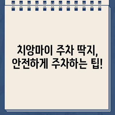 치앙마이 주차 딱지, 나만 피해갈 수 없을까? | 실화와 교훈, 주차 팁 공유