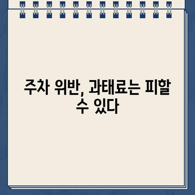 주차 규정 해석| 꼼꼼히 살펴봐야 할 주의 사항 | 주차 위반, 과태료, 주차장 이용 팁