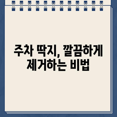 주차 딱지 & 유리 스티커 제거 완벽 가이드| 깔끔하게 제거하는 꿀팁 모음 | 주차딱지 제거, 유리 스티커 제거, 스크래치 없이 제거