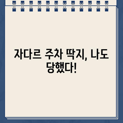 크로아티아 자다르 주차 딱지 벌금 후기| 꼼꼼히 알려드립니다! | 자다르 주차, 벌금 납부, 주차 팁, 여행 주의 사항