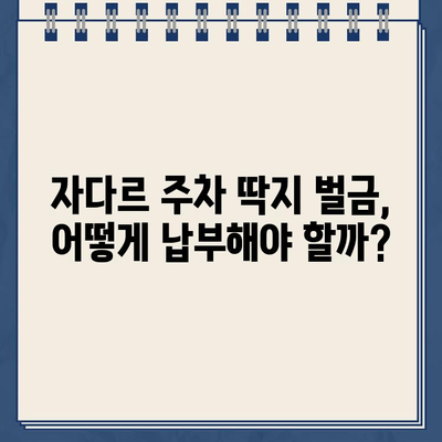 크로아티아 자다르 주차 딱지 벌금 후기| 꼼꼼히 알려드립니다! | 자다르 주차, 벌금 납부, 주차 팁, 여행 주의 사항