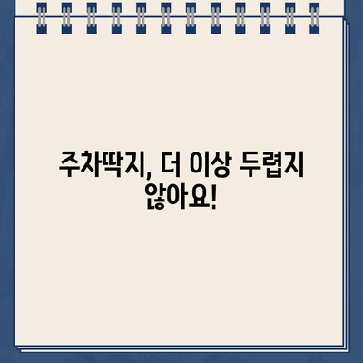 주차딱지, 이젠 걱정 끝! | 주차 딱지 제거의 궁극적 방법, 완벽 가이드