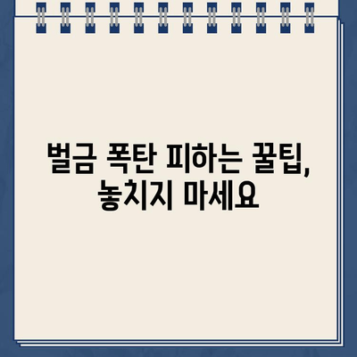 미국 운전 초보자, 주차 위반딱지 떼인 쓴맛| 벌금 폭탄 피하는 꿀팁 | 주차 위반, 벌금, 미국 운전, 초보 운전