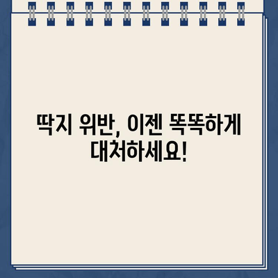 주차 딱지 위반 납부 절차|  단계별 안내 및 주의사항 | 주차 위반, 딱지, 납부, 과태료, 벌금, 납부 방법