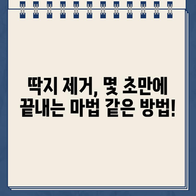 주차 딱지, 이젠 걱정 마세요! 간편하게 제거하는 꿀팁 | 주차딱지 제거, 딱지 제거 방법, 주차 위반 딱지