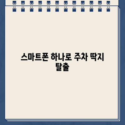 주차 딱지 걱정 끝! 단속 알림 서비스 활용법| 주차 딱지 회피의 비결 | 주차 단속, 주차 알림, 딱지, 벌금