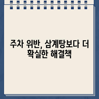 호주 주차 위반, 삼계탕으로 달래기? | 주차 딱지, 벌금, 꿀팁, 호주 생활