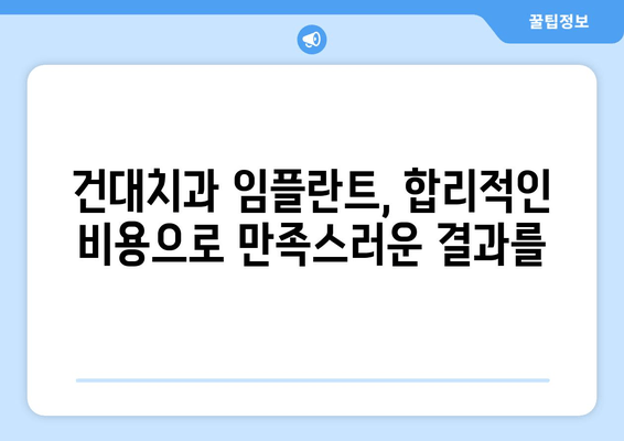 건대치과 임플란트 선택 가이드| 성공적인 임플란트를 위한 5가지 고려 사항 | 건대치과, 임플란트, 치과, 임플란트 선택, 가이드