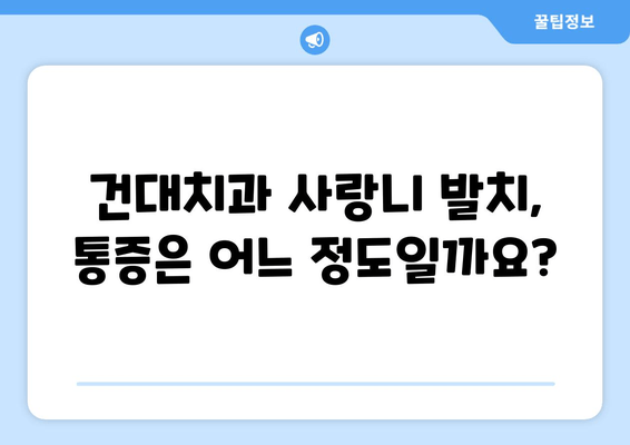 건대치과 누워있는 사랑니, 어떻게 해야 할까요? | 사랑니 발치, 치과 추천, 비용, 통증, 주의사항